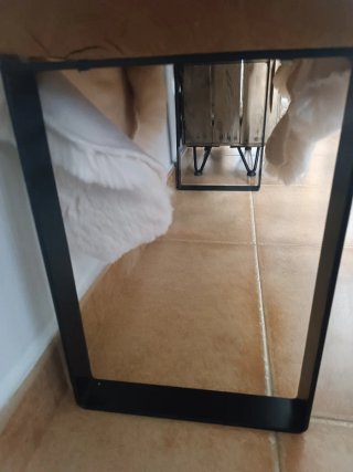 Patas de hierro negro