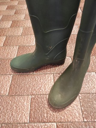 Botas de trabajo verdes