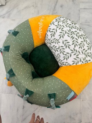 Cojín sensorial para bebé La girafe Sophie