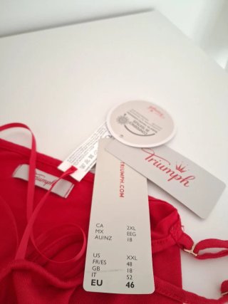 Vestido/Camisón Rojo Triumph