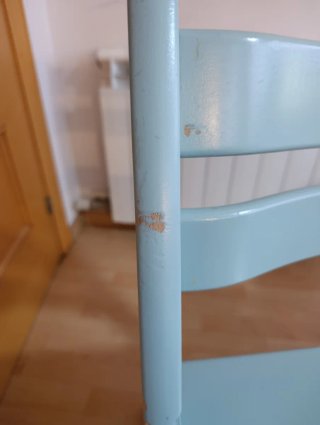 Silla trona evolutiva Stokke agua marina