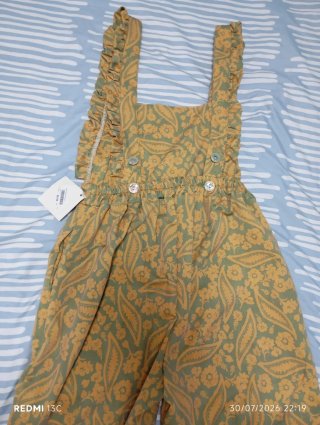 Peto pantalón largo estampado