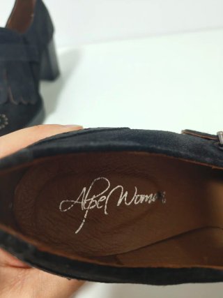 Tacones Alpe Negros Piel