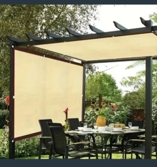 Toldo Malla Sombra Rectangular 3X6 Metros
