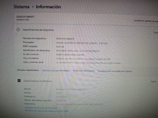 Ordenador pc Fujitsu i3 2120 8GB RAM 240 GB ssd