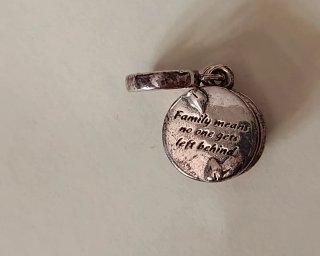 Abalorio Pandora Corazón Rojo Plata Lilo & Stich