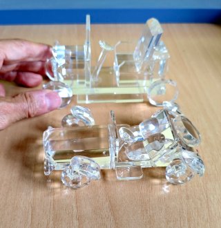 Coches de cristal para coleccionistas