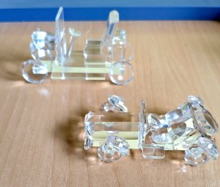 Coches de cristal para coleccionistas