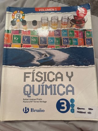 Física y Química Volumen 1 - 3º ESO