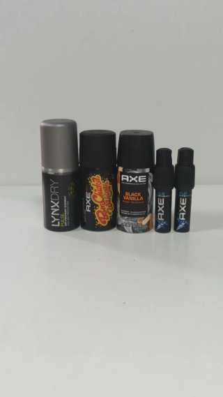 Lote 5 Sprays Axe y Lynx