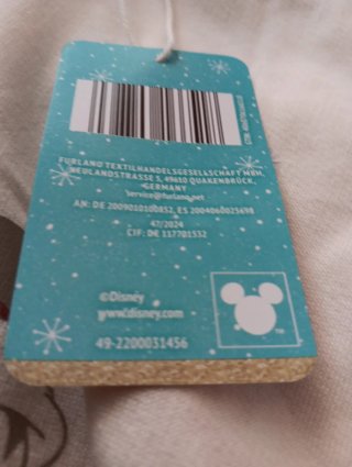Sudadera con capucha. Chica Disney t.L