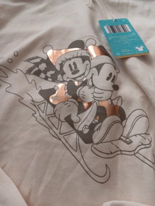 Sudadera con capucha. Chica Disney t.L