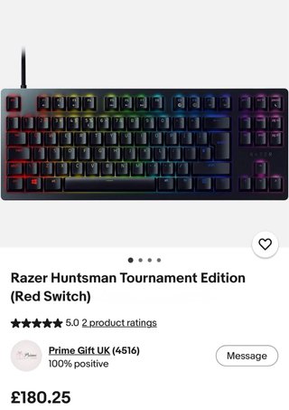 Razer Huntsman Tournament Edition ESPAÑOL Teclado