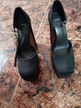 Zapatos de fiesta Mango negros