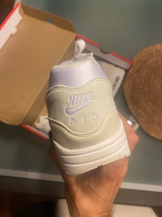 Nike Air Max 1 Beige/Blanco Talla 40