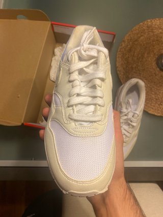 Nike Air Max 1 Beige/Blanco Talla 40