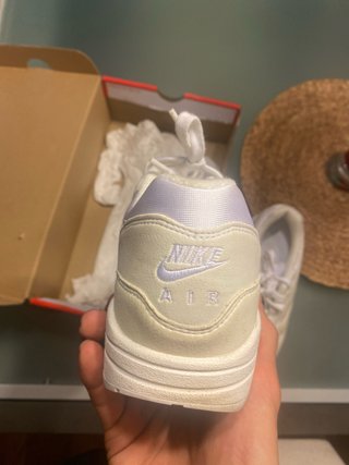 Nike Air Max 1 Beige/Blanco Talla 40