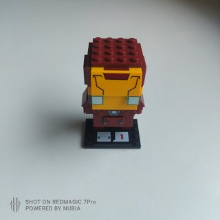 Lego Brickheadz Iron Man 41590 Marvel Completo