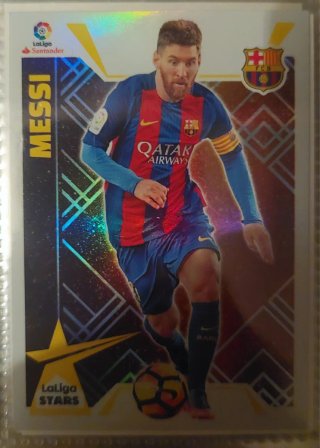 Cromo Messi LaLiga Stars FC Barcelona
