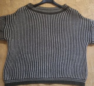 Maglia donna leggera oro/verde taglia unica