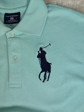 Polo Ralph Lauren Turquesa Talla L