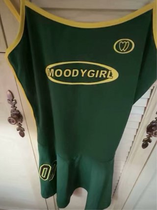 Vestido animadora Moody Girl