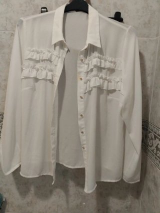 Blusa blanca talla xl