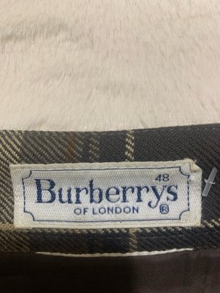 Falda Burberrys Vintage Cuadros 90s