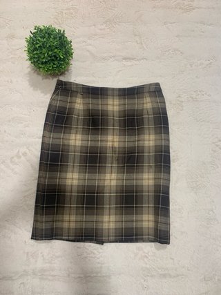 Falda Burberrys Vintage Cuadros 90s