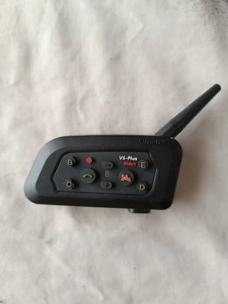 Intercomunicador ejea V6-Plus Negro