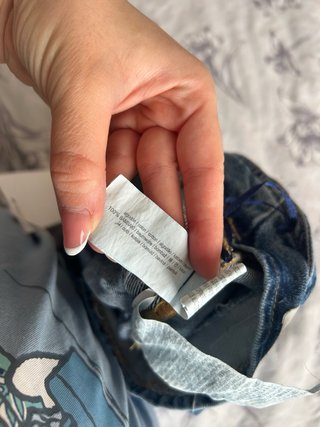 Top vaquero Pull&Bear XS tachuelas