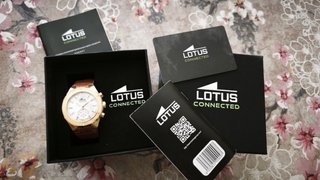 Reloj Lotus Connected Mujer Dorado Blanco