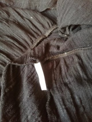 Abito corto donna nero