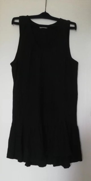 Abito corto donna nero