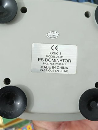 Joystick PS Dominator Logic 3 e Ace Combat 2 per PS1