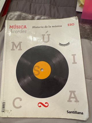 Libro Música Acordes Historia de la Música ESO