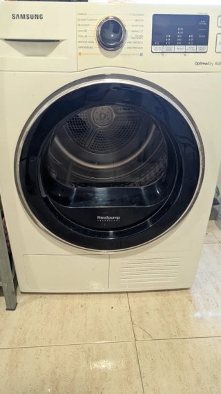 Secadora Samsung 8kg Bomba Calor Clase A