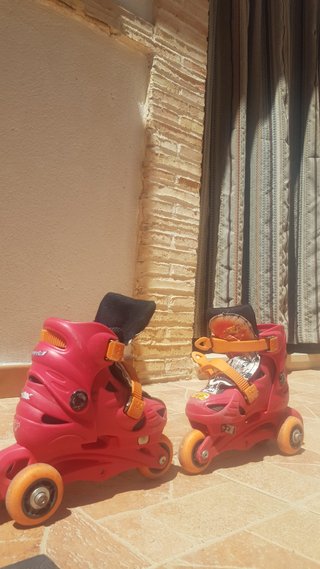 Patines Cars Rayo McQueen 3 Ruedas