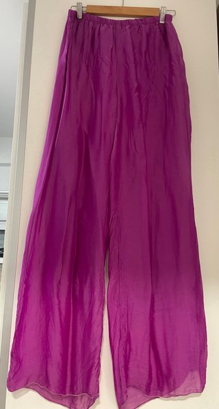 Pantalón largo morado