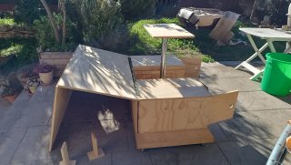 Mueble camper Peugeot Rifter + colchon