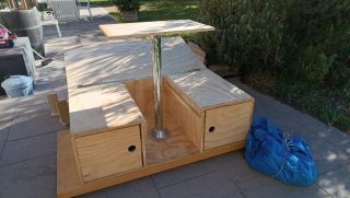 Mueble camper Peugeot Rifter + colchon