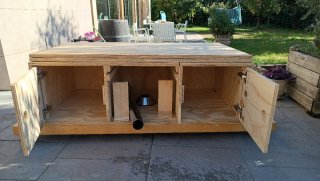 Mueble camper Peugeot Rifter + colchon
