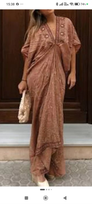 Vestido Zara bordado edición limitada