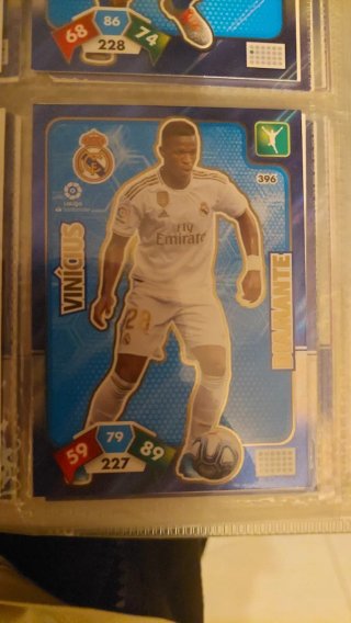 Vinicius Jr. Real Madrid Carta Futbol