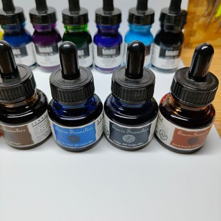 LOTE TINTAS LIQUITEX Y SENNELIER