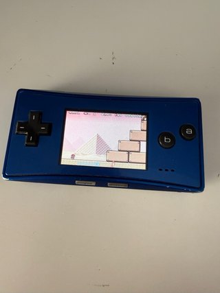 Game Boy Micro Azul + cargador NO NEGOCIABLE