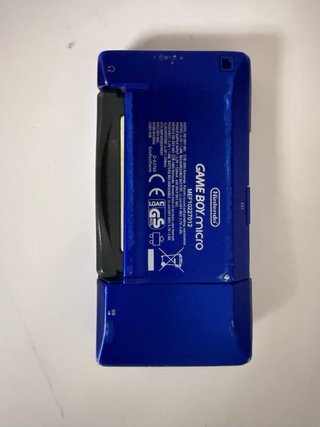 Game Boy Micro Azul + cargador NO NEGOCIABLE