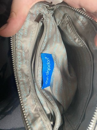 Bolso Don Algodón Plateado