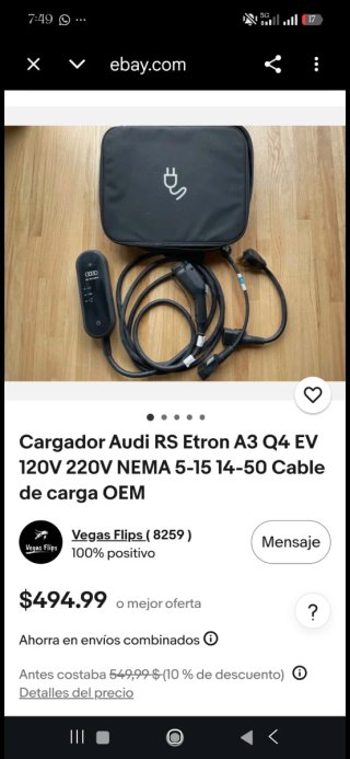 Cargador Audi e-tron