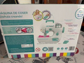Máquina de coser infantil Mundo Diver